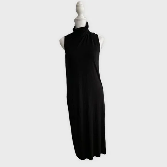 NWT Splendid Black Cutout Turtleneck Dress, Sz S - Picture 4 of 6